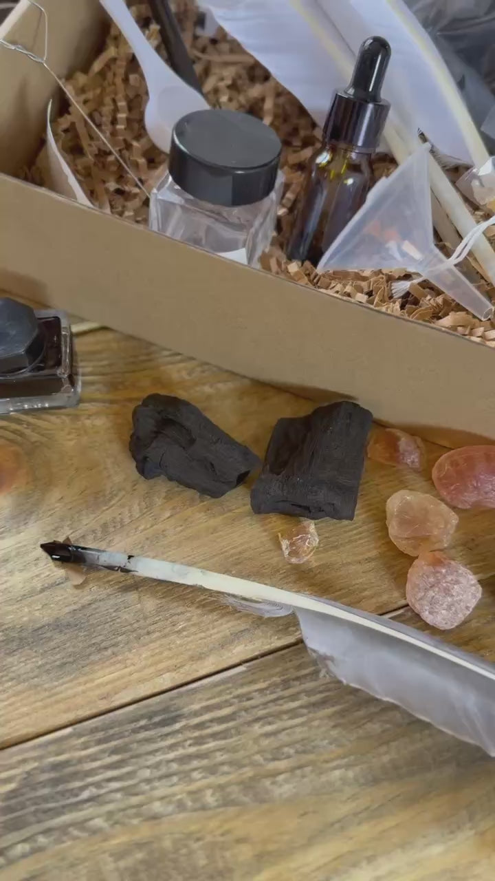 BOX 3 - INK & FEATHER QUILL PEN MAKING